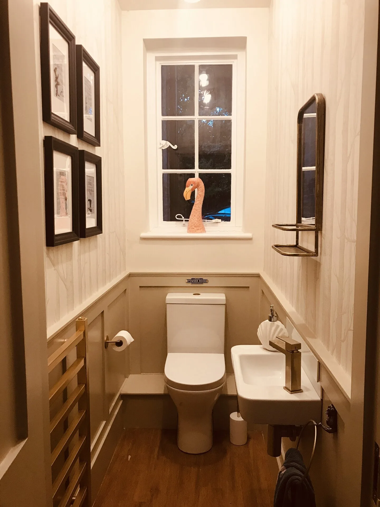 Bespoke Cloakroom Finish